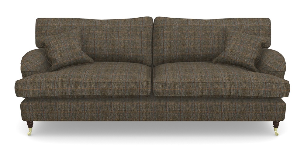 Product photograph of Alwinton 4 Seater Sofa In Harris Tweed House - Harris Tweed House Blue from Sofas and Stuff Limited