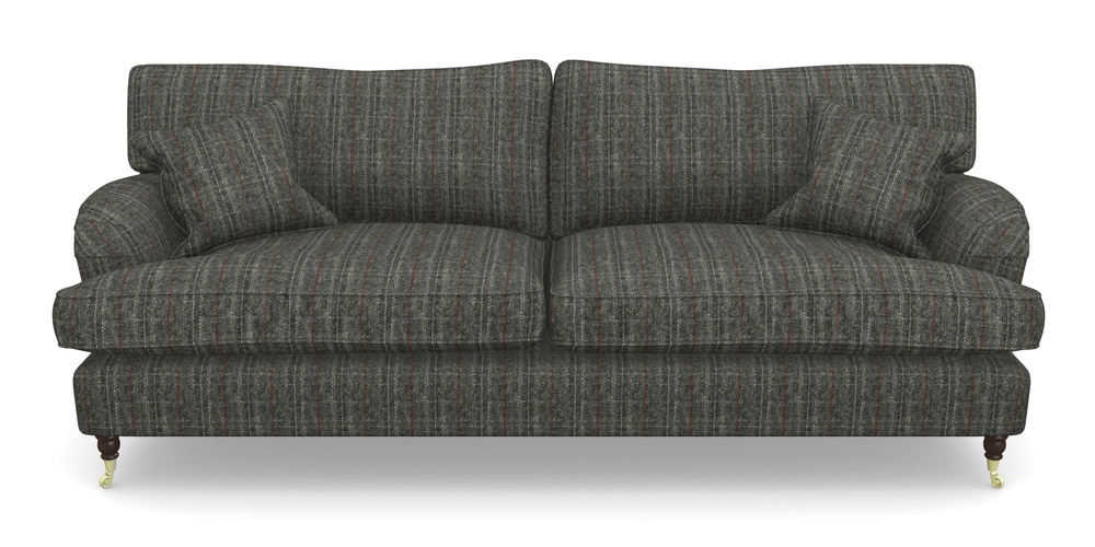 Product photograph of Alwinton 4 Seater Sofa In Harris Tweed House - Harris Tweed House Grey from Sofas and Stuff Limited