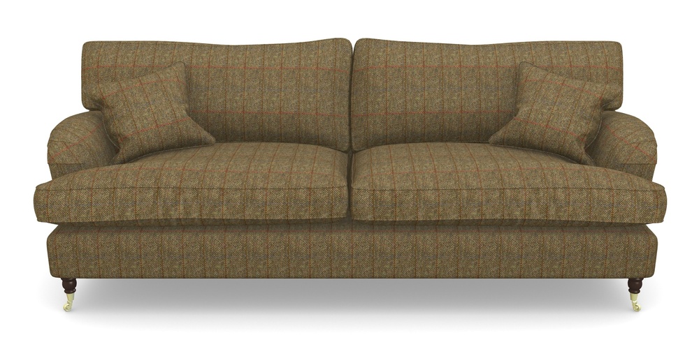 Product photograph of Alwinton 4 Seater Sofa In Harris Tweed House - Harris Tweed House Green from Sofas and Stuff Limited