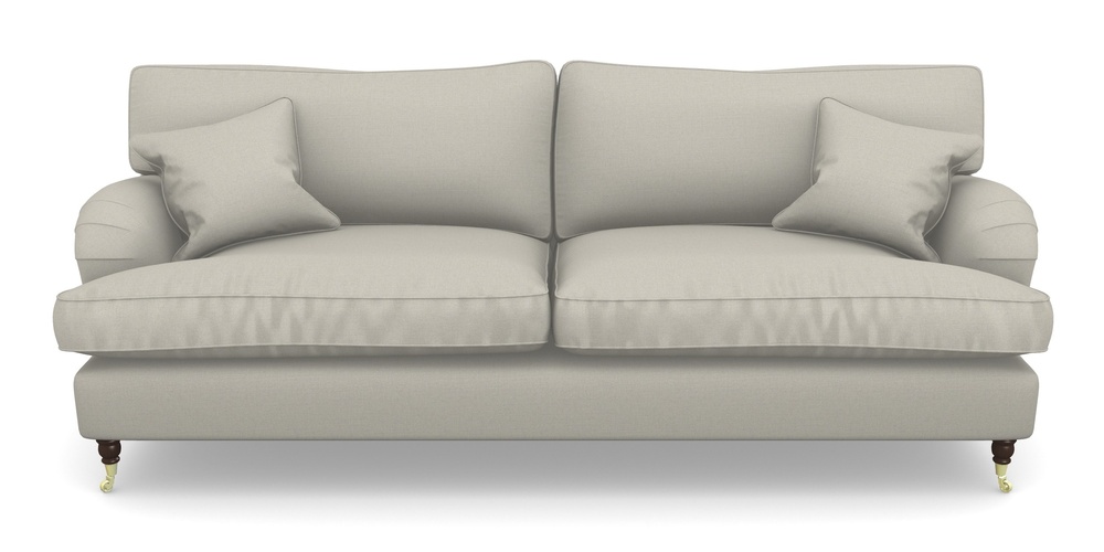 Product photograph of Alwinton 4 Seater Sofa In Plain Linen Cotton - Baby Elephant from Sofas and Stuff Limited