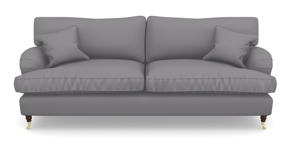 Product photograph of Alwinton 4 Seater Sofa In Plain Linen Cotton - Thor from Sofas and Stuff Limited