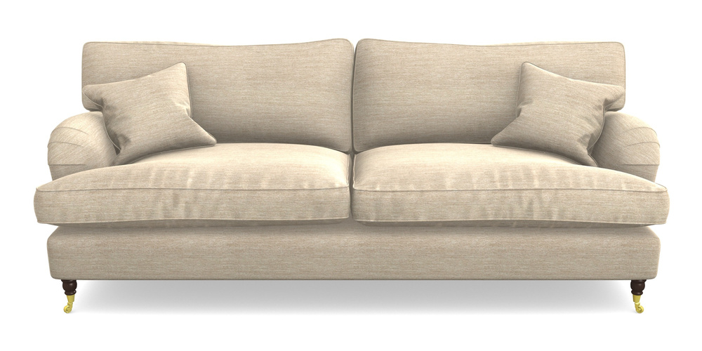 Product photograph of Alwinton 4 Seater Sofa In Textured Velvet - Almond from Sofas and Stuff Limited