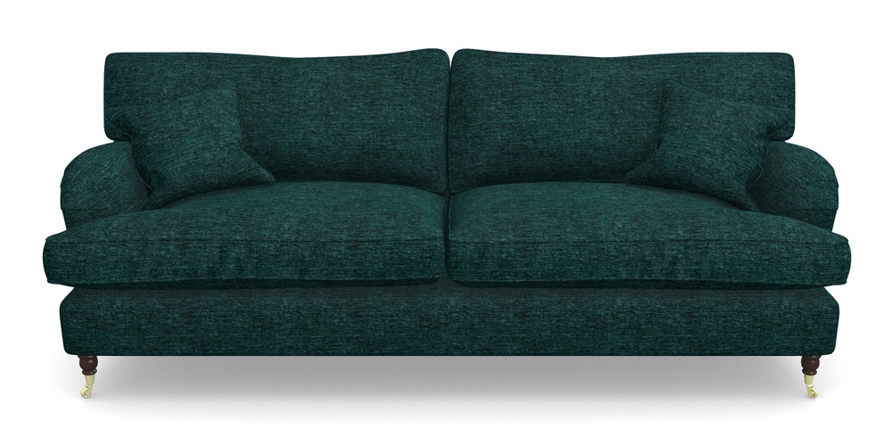 Product photograph of Alwinton 4 Seater Sofa In Textured Velvet - Viridian from Sofas and Stuff Limited