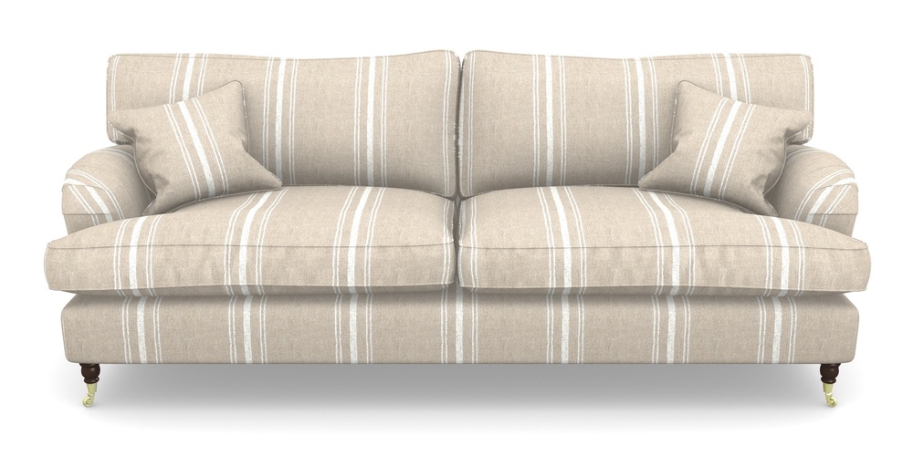 Product photograph of Alwinton 4 Seater Sofa In Ullswater Linen - Chalk from Sofas and Stuff Limited