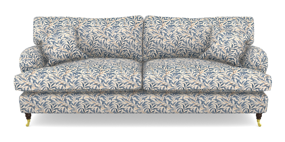 Product photograph of Alwinton 4 Seater Sofa In William Morris Collection - Willow Boughs - Woad from Sofas and Stuff Limited