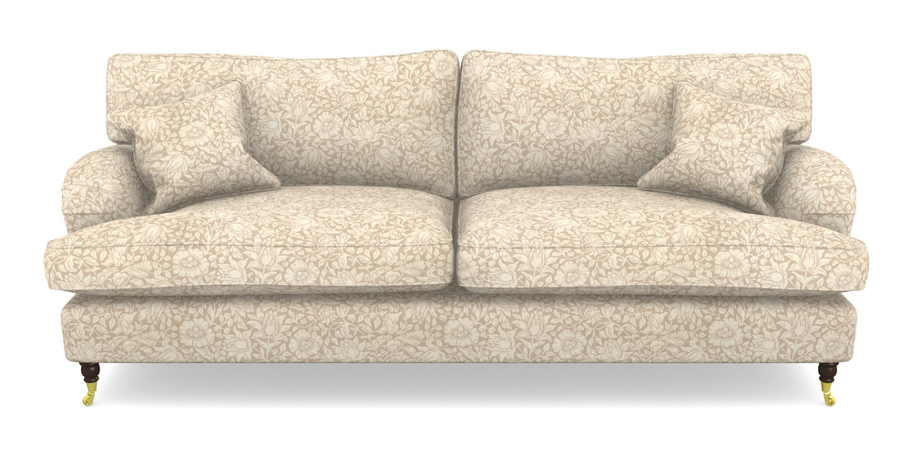 Product photograph of Alwinton 4 Seater Sofa In William Morris Collection - Mallow - Linen from Sofas and Stuff Limited