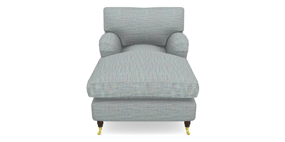 Product photograph of Alwinton Chaise Chair In Basket Weave - Blue from Sofas and Stuff Limited