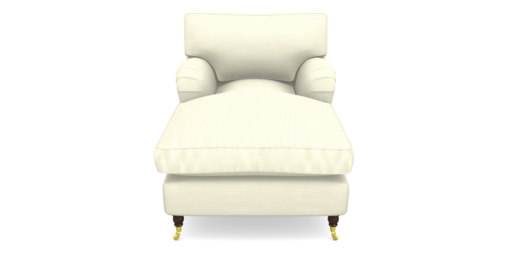 Product photograph of Alwinton Chaise Chair In Basket Weave - Cream from Sofas and Stuff Limited