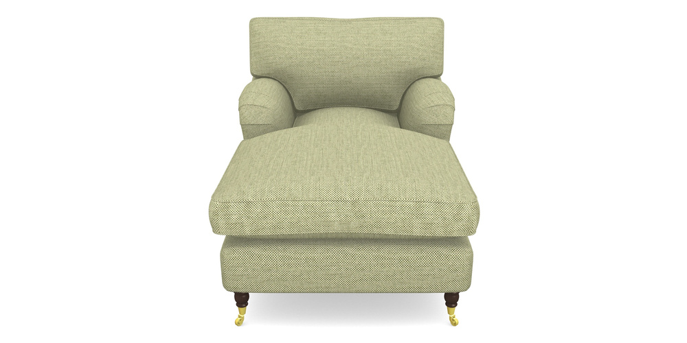 Product photograph of Alwinton Chaise Chair In Basket Weave - Sage from Sofas and Stuff Limited