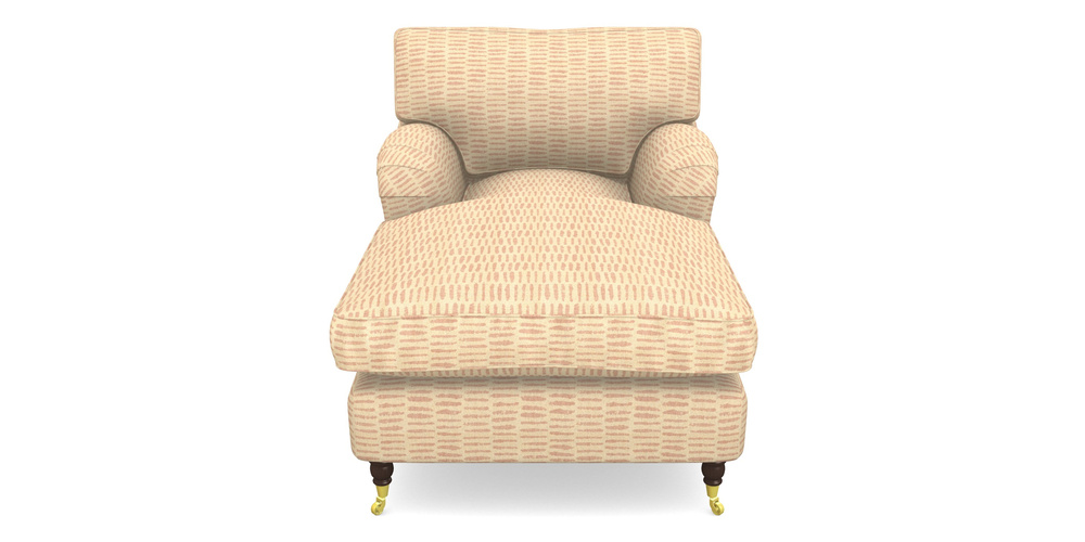 Product photograph of Alwinton Chaise Chair In Cloth 18 - Daub - Flamingo from Sofas and Stuff Limited