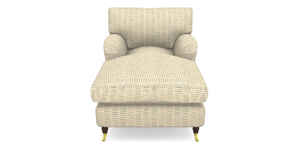 Product photograph of Alwinton Chaise Chair In Cloth 18 - Daub - Monsoon from Sofas and Stuff Limited