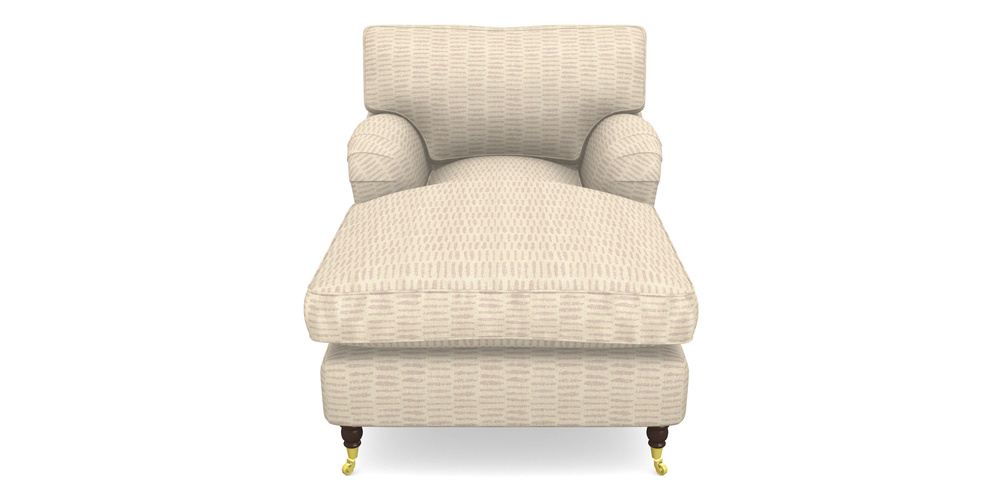 Product photograph of Alwinton Chaise Chair In Cloth 18 - Daub - Rose from Sofas and Stuff Limited