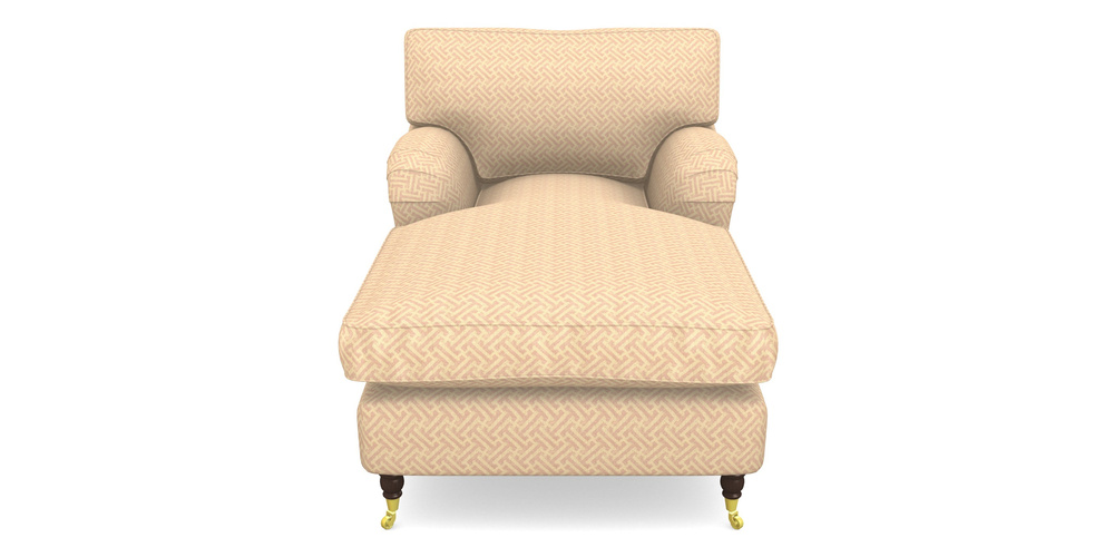 Product photograph of Alwinton Chaise Chair In Cloth 18 - Key - Rose from Sofas and Stuff Limited