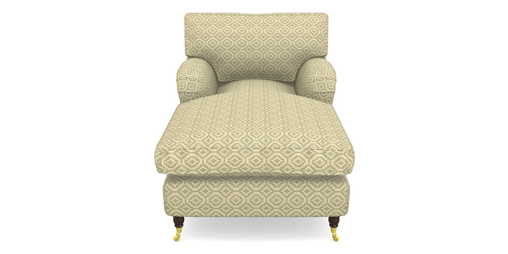 Product photograph of Alwinton Chaise Chair In Cloth 18 - Tile - Fennel from Sofas and Stuff Limited