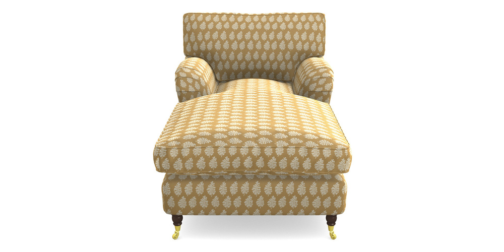 Product photograph of Alwinton Chaise Chair In Cloth 21 - Oak Leaf - Quince from Sofas and Stuff Limited