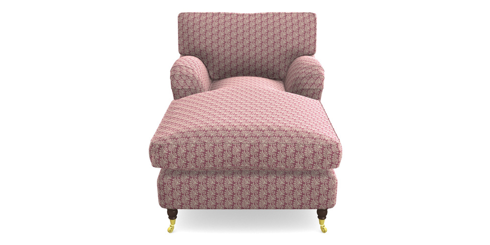 Product photograph of Alwinton Chaise Chair In Cloth 21 - Spring Twig - Cassis from Sofas and Stuff Limited