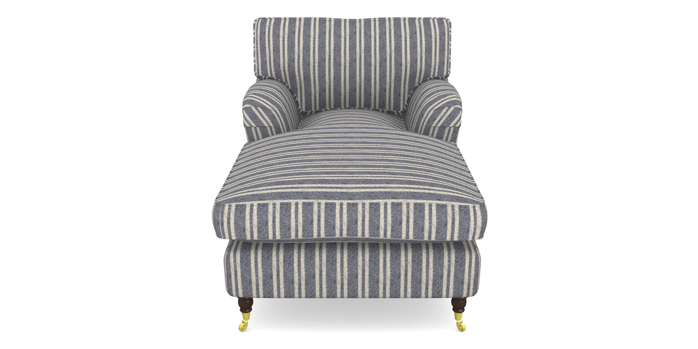 Product photograph of Alwinton Chaise Chair In Cloth 22 - Barcode - Deep Water from Sofas and Stuff Limited