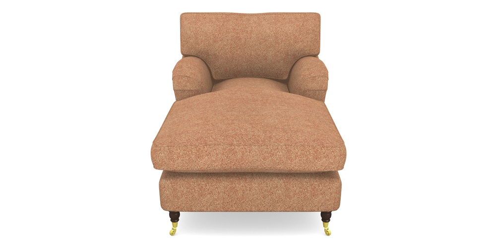 Product photograph of Alwinton Chaise Chair In Cloth 22 Weaves - Grand Teton - Amber from Sofas and Stuff Limited