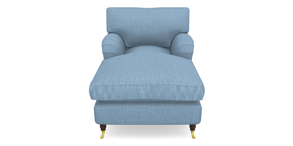 Product photograph of Alwinton Chaise Chair In Tough As Houses - Cornflower Blue from Sofas and Stuff Limited