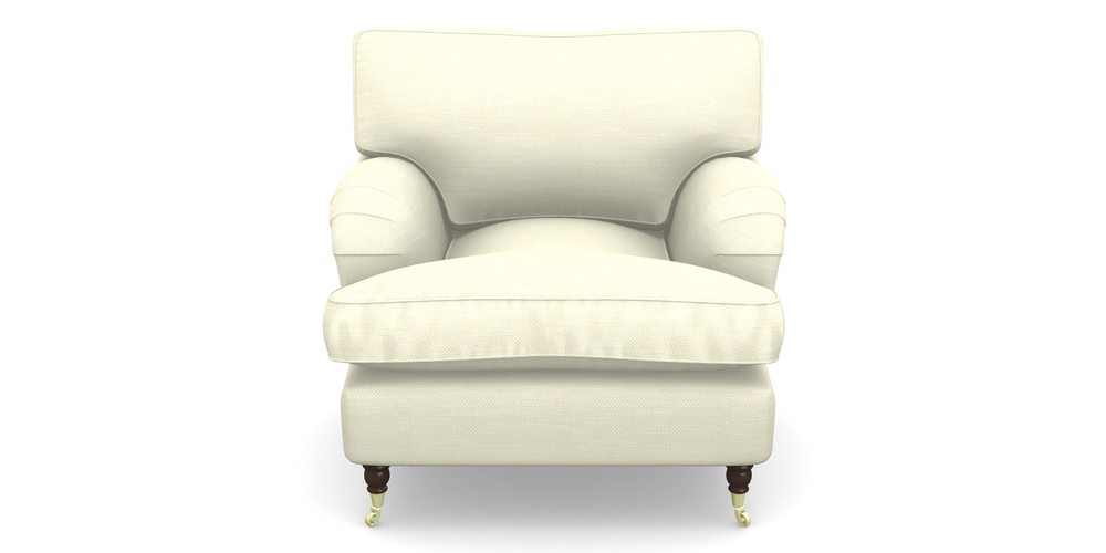 Product photograph of Alwinton Chair In Basket Weave - Cream from Sofas and Stuff Limited