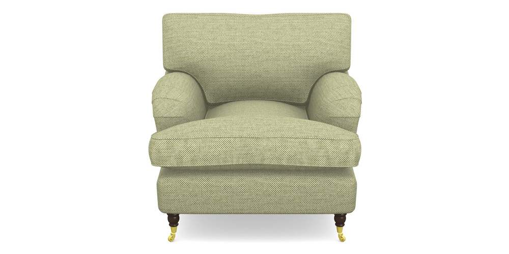 Product photograph of Alwinton Chair In Basket Weave - Sage from Sofas and Stuff Limited