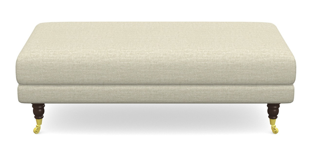 Product photograph of Alwinton Large Footstool In Antwerp Linen - Natural from Sofas and Stuff Limited