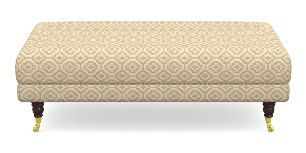 Product photograph of Alwinton Large Footstool In Cloth 18 - Tile - Lavender from Sofas and Stuff Limited