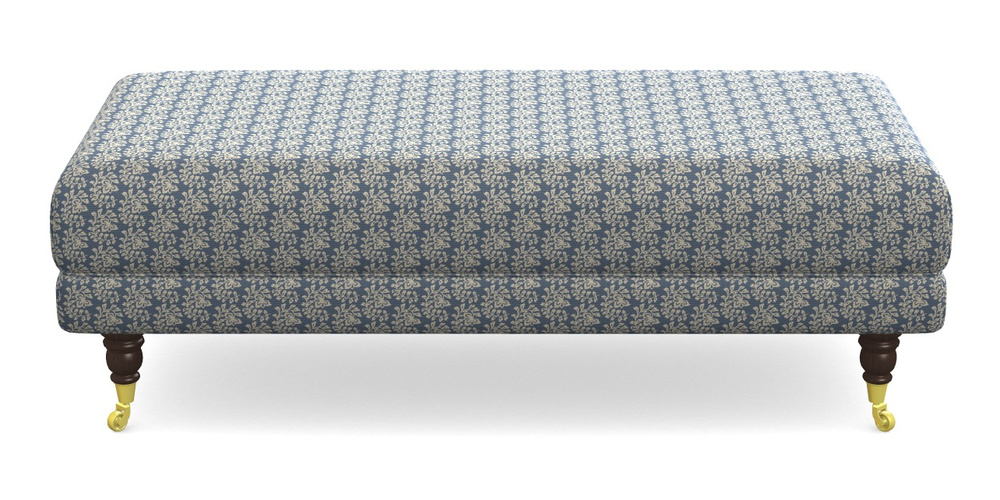 Product photograph of Alwinton Large Footstool In Cloth 21 - Spring Twig - Bilberry from Sofas and Stuff Limited