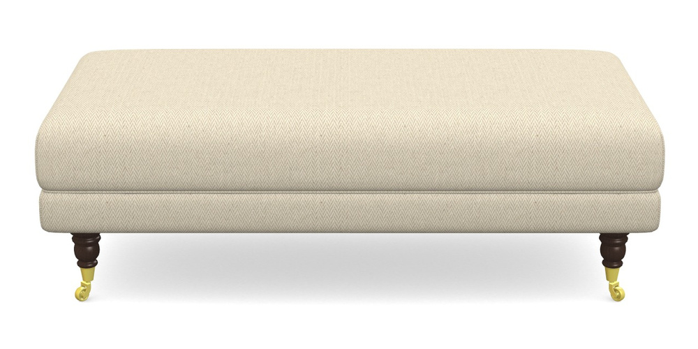 Product photograph of Alwinton Large Footstool In House Linen 2 - Natural from Sofas and Stuff Limited