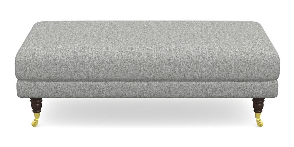 Product photograph of Alwinton Large Footstool In House Wool - Mercury from Sofas and Stuff Limited