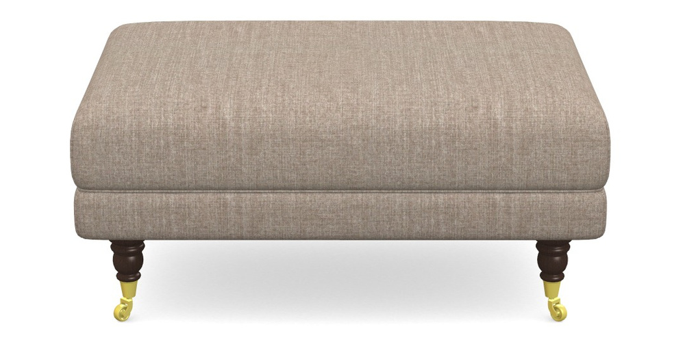 Product photograph of Alwinton Small Footstool In House Plain - Nutmeg from Sofas and Stuff Limited