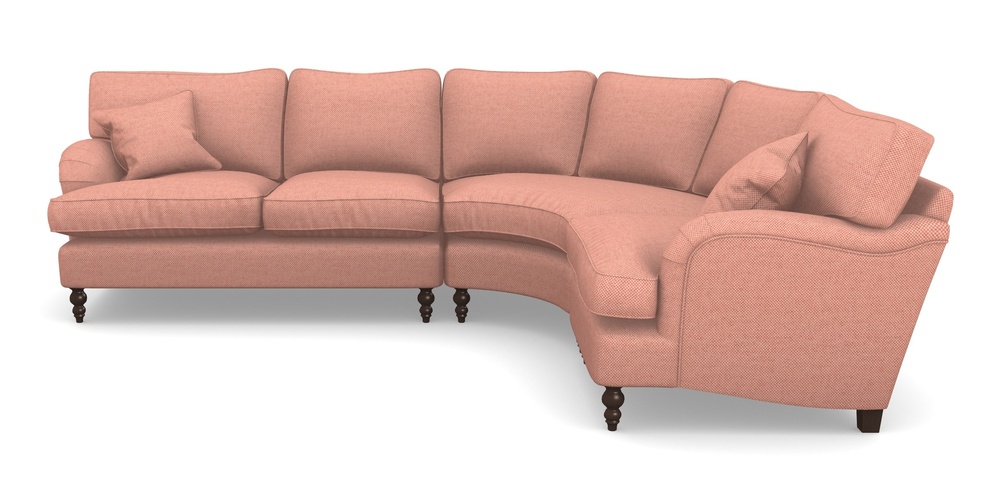 Product photograph of Alwinton Large Corner Unit Lhf In Basket Weave - Peony from Sofas and Stuff Limited