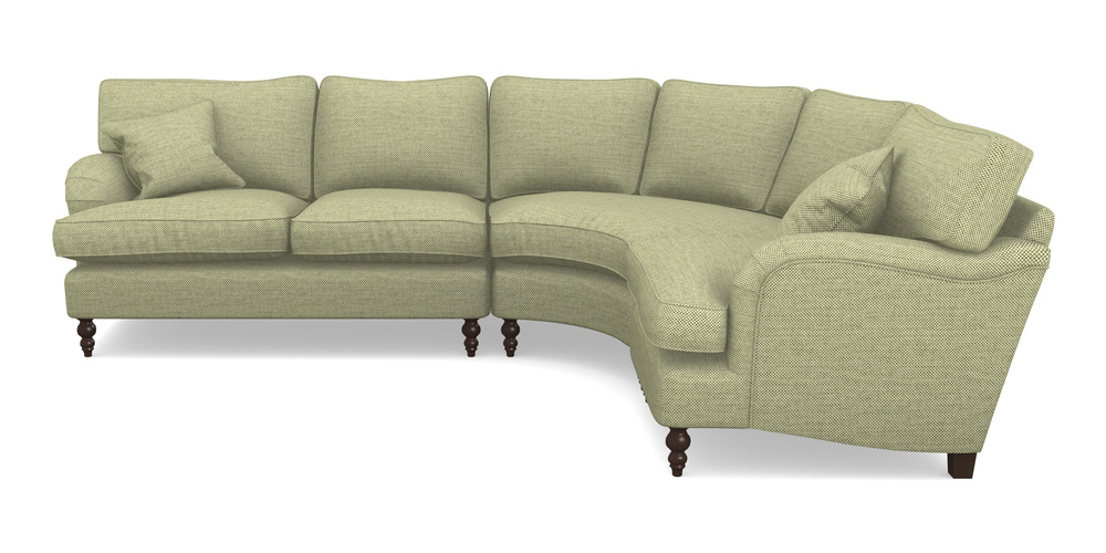 Product photograph of Alwinton Large Corner Unit Lhf In Basket Weave - Sage from Sofas and Stuff Limited