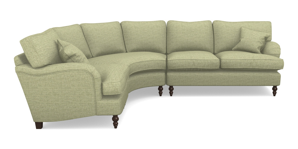 Product photograph of Alwinton Large Corner Unit Rhf In Basket Weave - Sage from Sofas and Stuff Limited