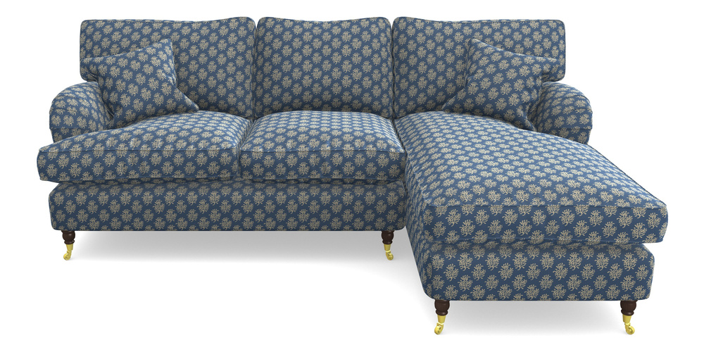 Product photograph of Alwinton Chaise Sofa Rhf In Cloth 21 - Coral 1 - Bilberry from Sofas and Stuff Limited