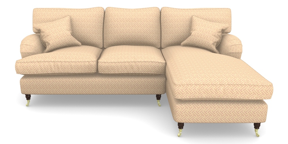 Product photograph of Alwinton Chaise Sofa Rhf In Cloth 18 - Key - Rose from Sofas and Stuff Limited