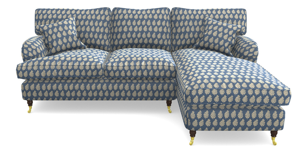 Product photograph of Alwinton Chaise Sofa Rhf In Cloth 21 - Oak Leaf - Bilberry from Sofas and Stuff Limited