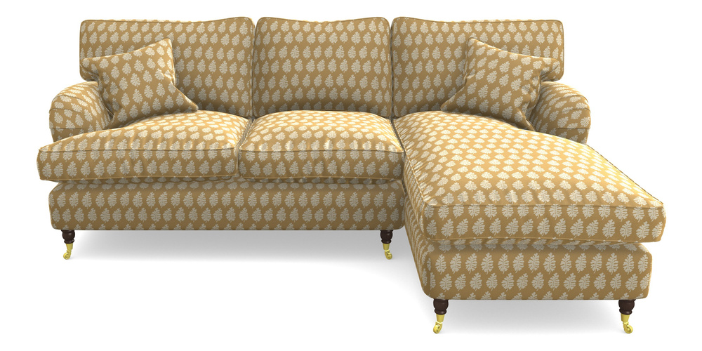 Product photograph of Alwinton Chaise Sofa Rhf In Cloth 21 - Oak Leaf - Quince from Sofas and Stuff Limited