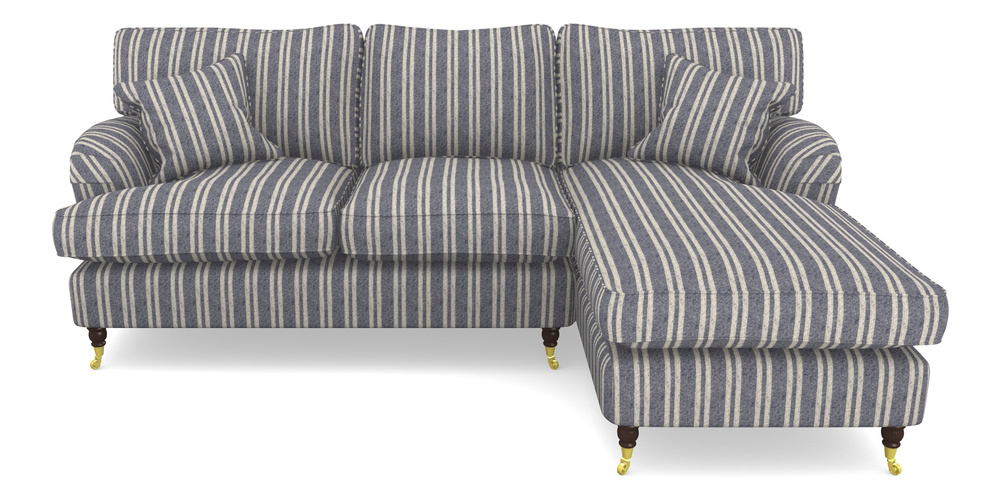 Product photograph of Alwinton Chaise Sofa Rhf In Cloth 22 - Barcode - Deep Water from Sofas and Stuff Limited