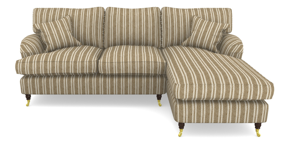 Product photograph of Alwinton Chaise Sofa Rhf In Cloth 22 - Barcode - Fallen Leaf from Sofas and Stuff Limited