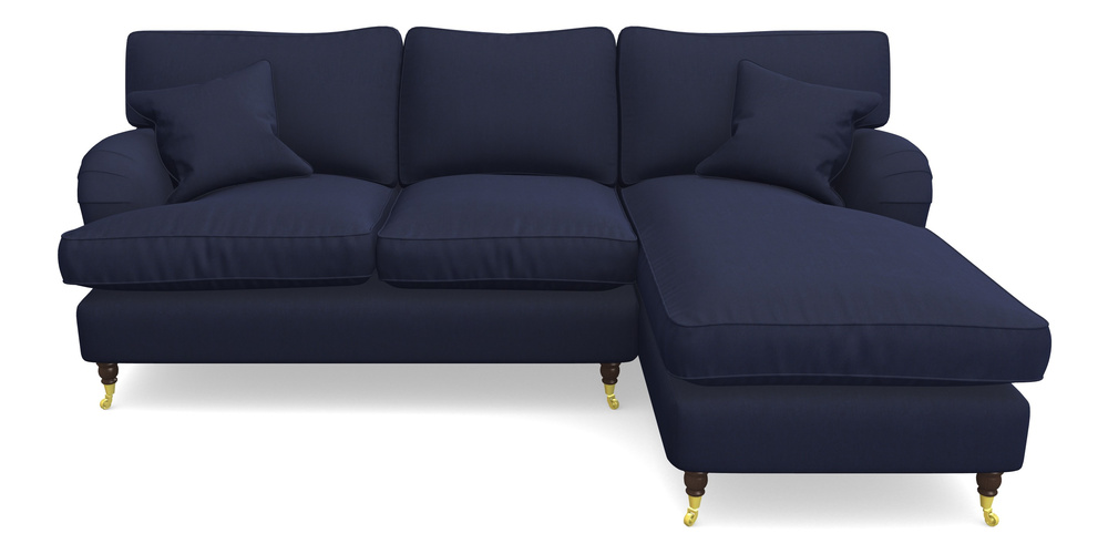 Product photograph of Alwinton Chaise Sofa Rhf In Clever Tough And Eco Velvet - Indigo from Sofas and Stuff Limited