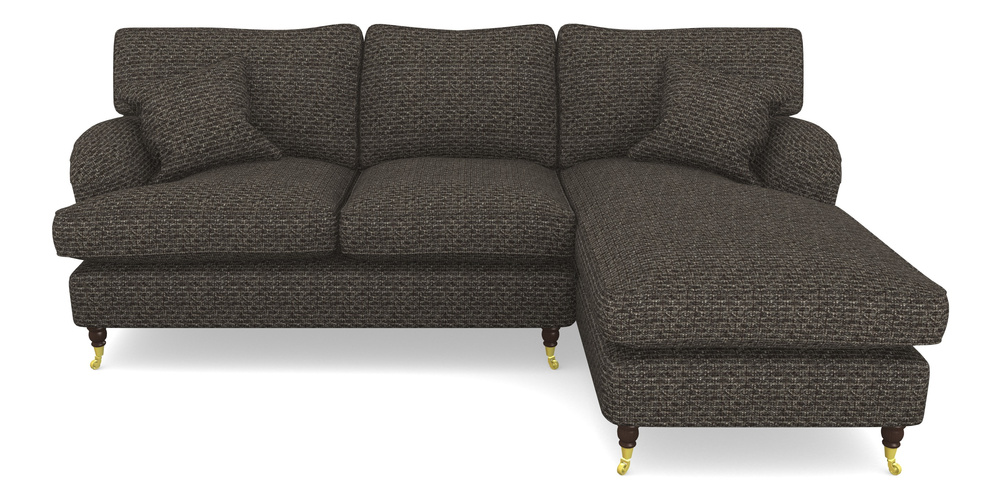 Product photograph of Alwinton Chaise Sofa Rhf In Cloth 20 - Design 3 - Chestnut Weave from Sofas and Stuff Limited