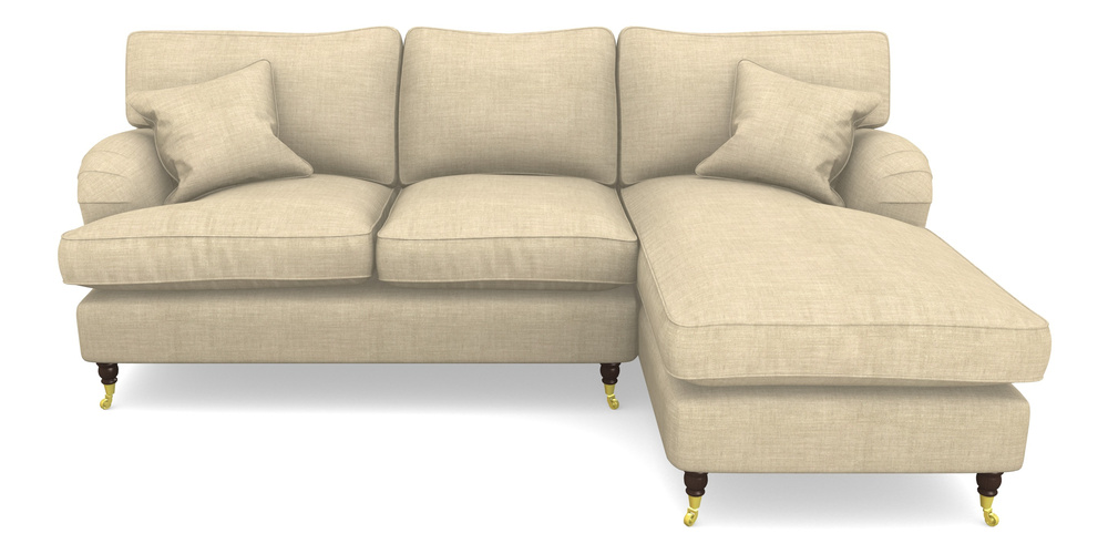 Product photograph of Alwinton Chaise Sofa Rhf In Posh Linen - Oatmeal from Sofas and Stuff Limited