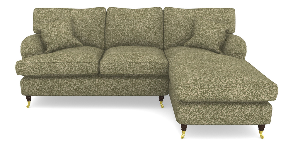 Product photograph of Alwinton Chaise Sofa Rhf In V A Drawn From Nature Collection - Willow - Light Green from Sofas and Stuff Limited