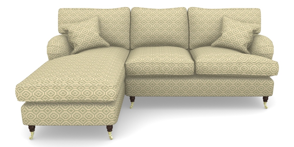 Product photograph of Alwinton Chaise Sofa Lhf In Cloth 18 - Tile - Fennel from Sofas and Stuff Limited