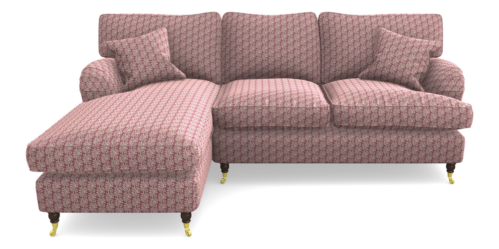 Product photograph of Alwinton Chaise Sofa Lhf In Cloth 21 - Spring Twig - Cassis from Sofas and Stuff Limited