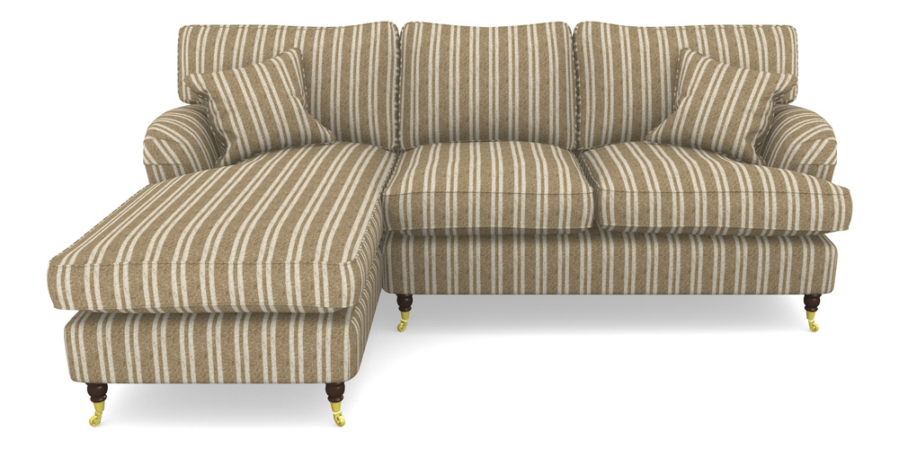 Product photograph of Alwinton Chaise Sofa Lhf In Cloth 22 - Barcode - Fallen Leaf from Sofas and Stuff Limited