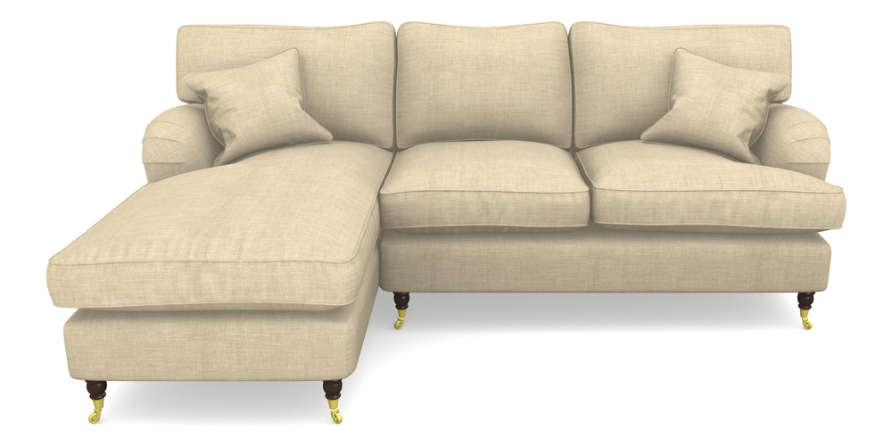 Product photograph of Alwinton Chaise Sofa Lhf In Posh Linen - Oatmeal from Sofas and Stuff Limited