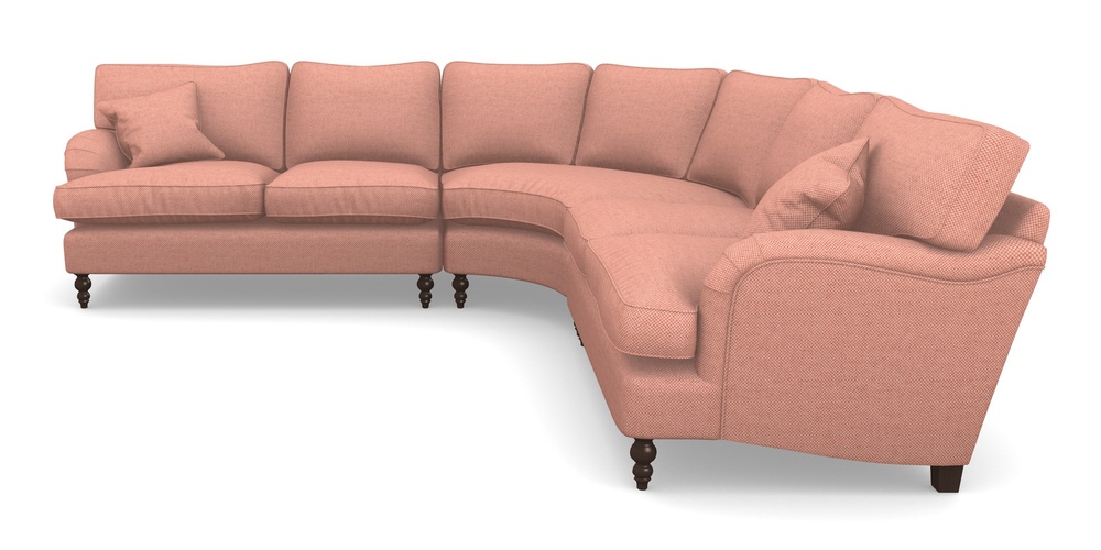 Product photograph of Alwinton Grand Corner Unit In Basket Weave - Peony from Sofas and Stuff Limited
