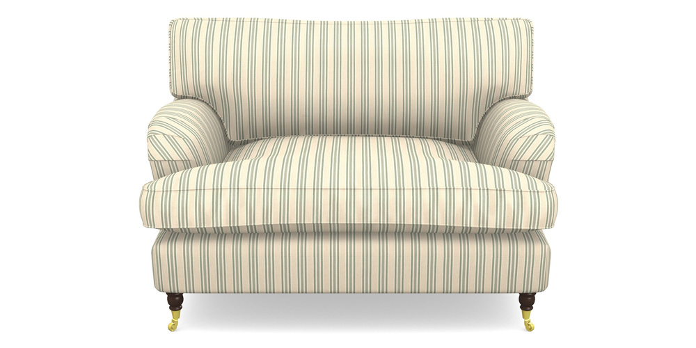 Product photograph of Alwinton Snuggler In Cloth 22 - Racing Stripes Ayr - Mint from Sofas and Stuff Limited